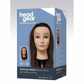 18-20 Training Head 100% Human Hair